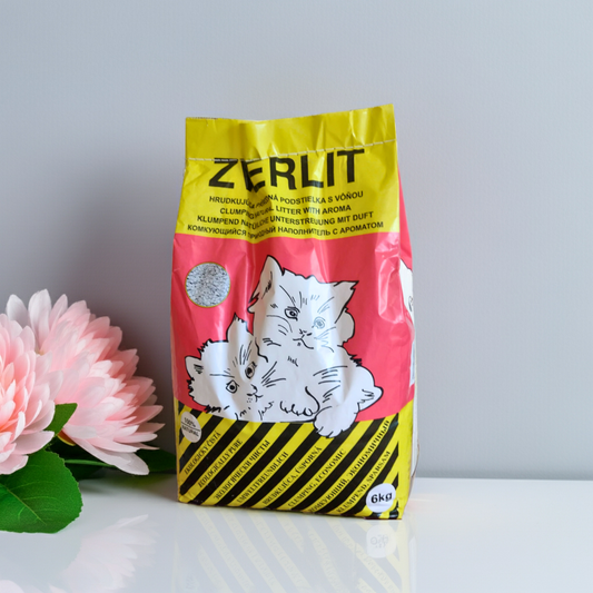 Zverlit Rossa – Lettiera bentonitica profumata