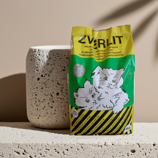 Zverlit Verde – Lettiera bentonitica agglomerante 100 % naturale