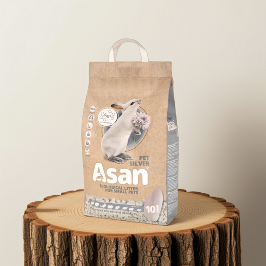 Asan Pet Silver – Lettiera con antibatterico 10 L